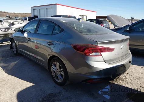 2019 Hyundai Elantra Sel из США, поврежденный, VIN KMHD84LF2KU771648